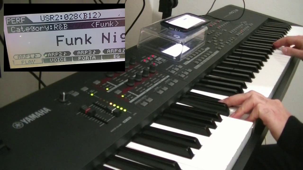 Yamaha MOX8 playing test - part 2: performances