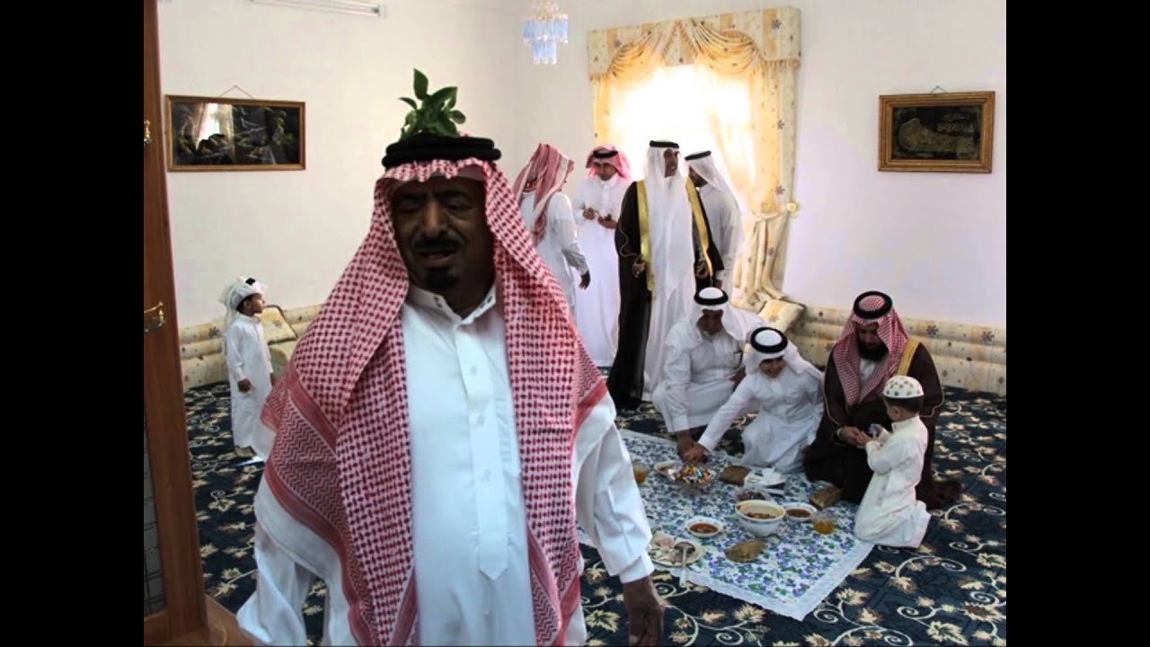 مظاهرعيد الفطر بقرية سبيحة ببني عدوان عام  1434 هـ