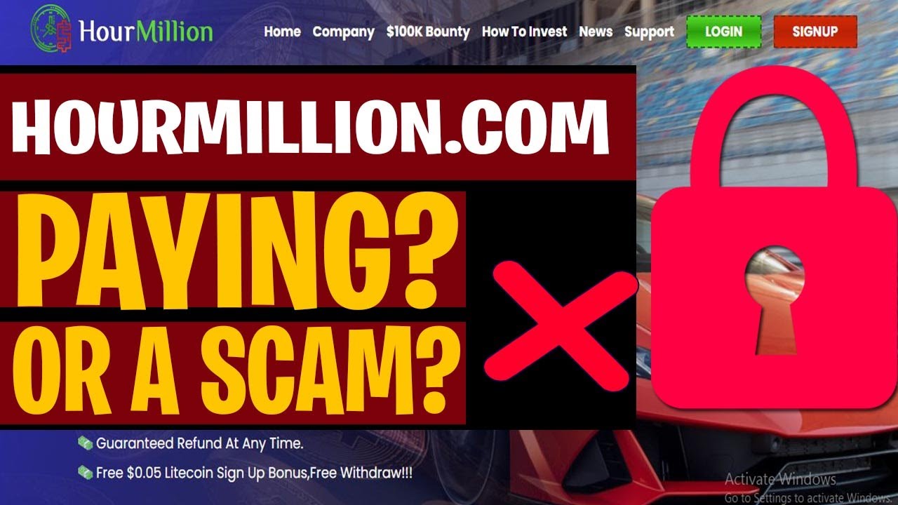 Hourmillion Com Withdraw? Payments Proof? Hourmillion Is A (SCAM) [BAD Reviews]