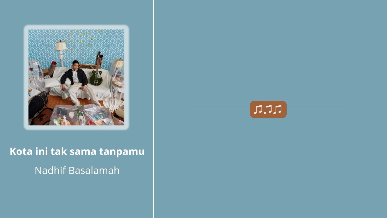 (Translated Lyrics Indo-Eng) Kota ini tak sama tanpamu - Nadhif Basalamah 
