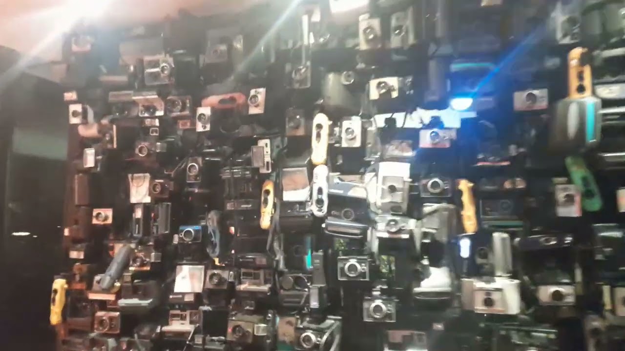 fotowand mit Fotoapparat