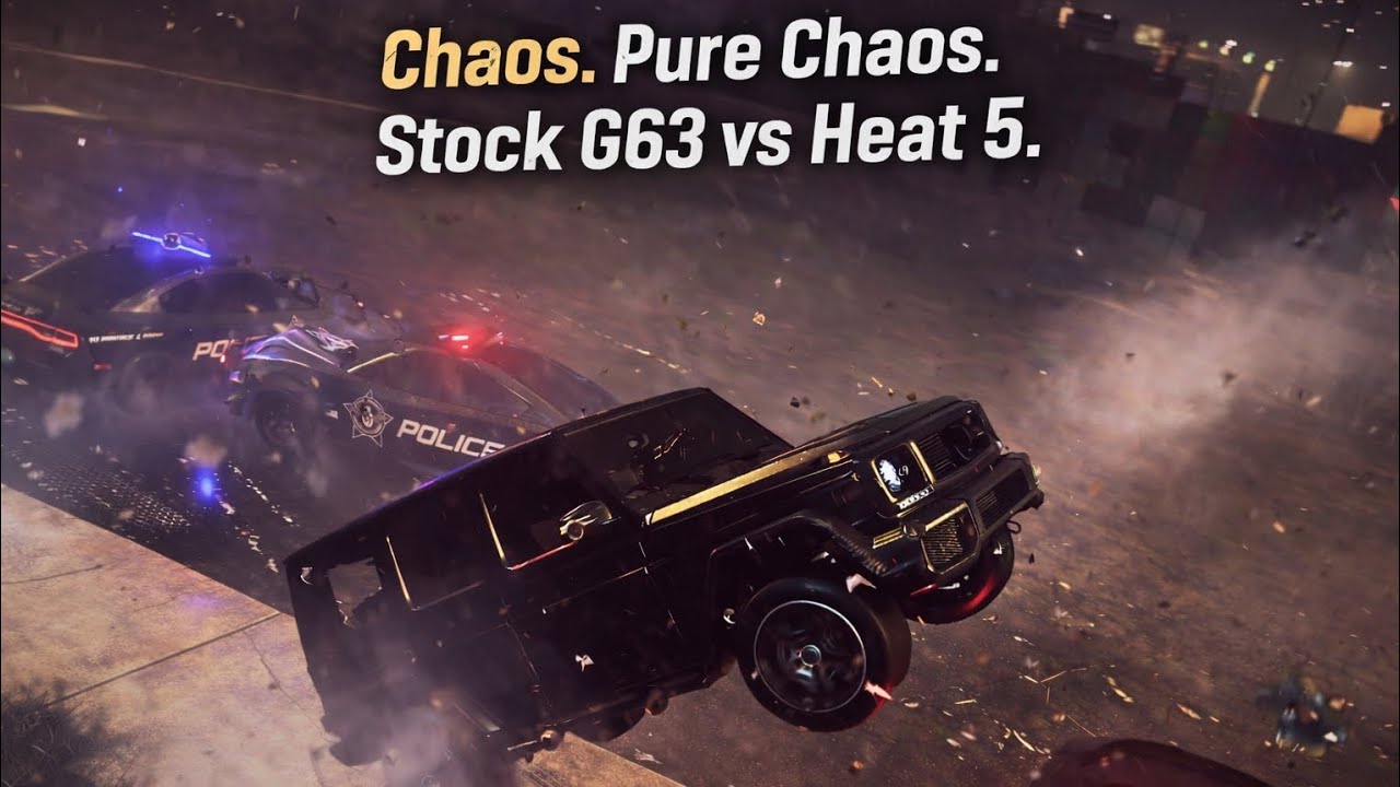 Chaos. Pure Chaos. STOCK Mercedes Benz G63 AMG vs Heat 5 😶‍🌫️