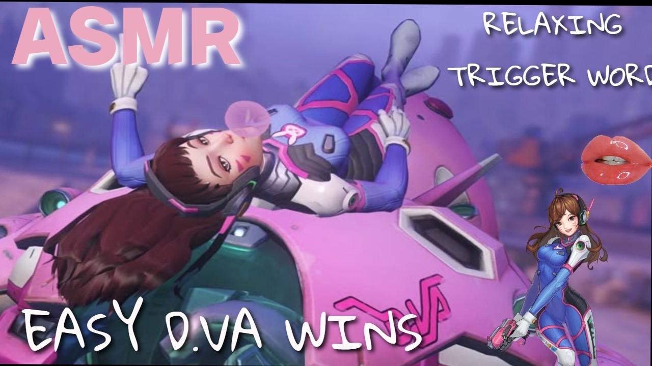 D.Va ASMR 🎮 Whispers, Mouth Sounds & Trigger Words for Tingles ✨