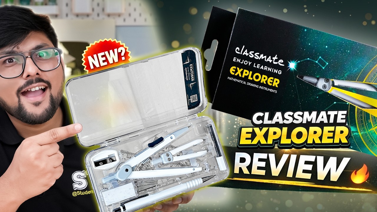 Classmate Explorer Geometry Box Unboxing & Review 🔥 Transparent Exam-Ready Design | Full Overview