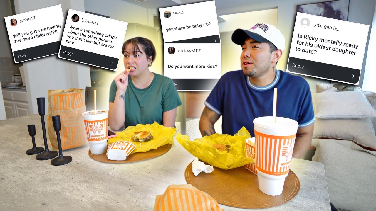 Whataburger Mukbang + Q&A ! 😋