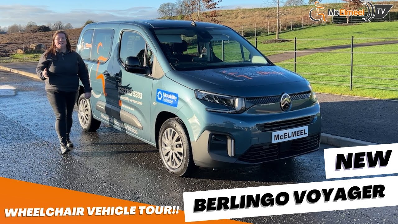 New Citroen Berlingo Voyager WAV - Wheelchair Accessible Vehicle Tour