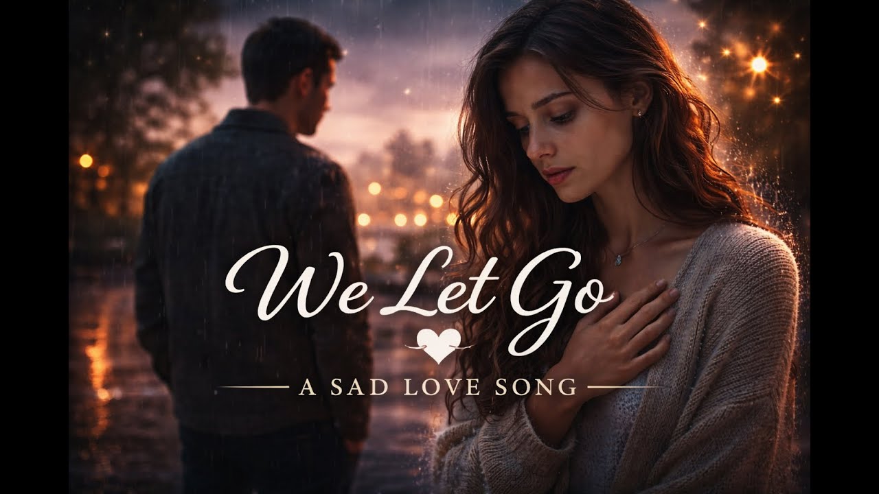 We Let Go 💔 | Emotional Breakup Song (Lyrics)