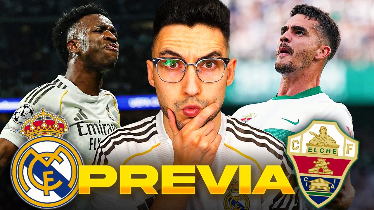 REAL MADRID vs ELCHE | &iexcl;ROTACIONES y PARTIDO FACIL! (PREVIA y POSIBLES ALINEACIONES)