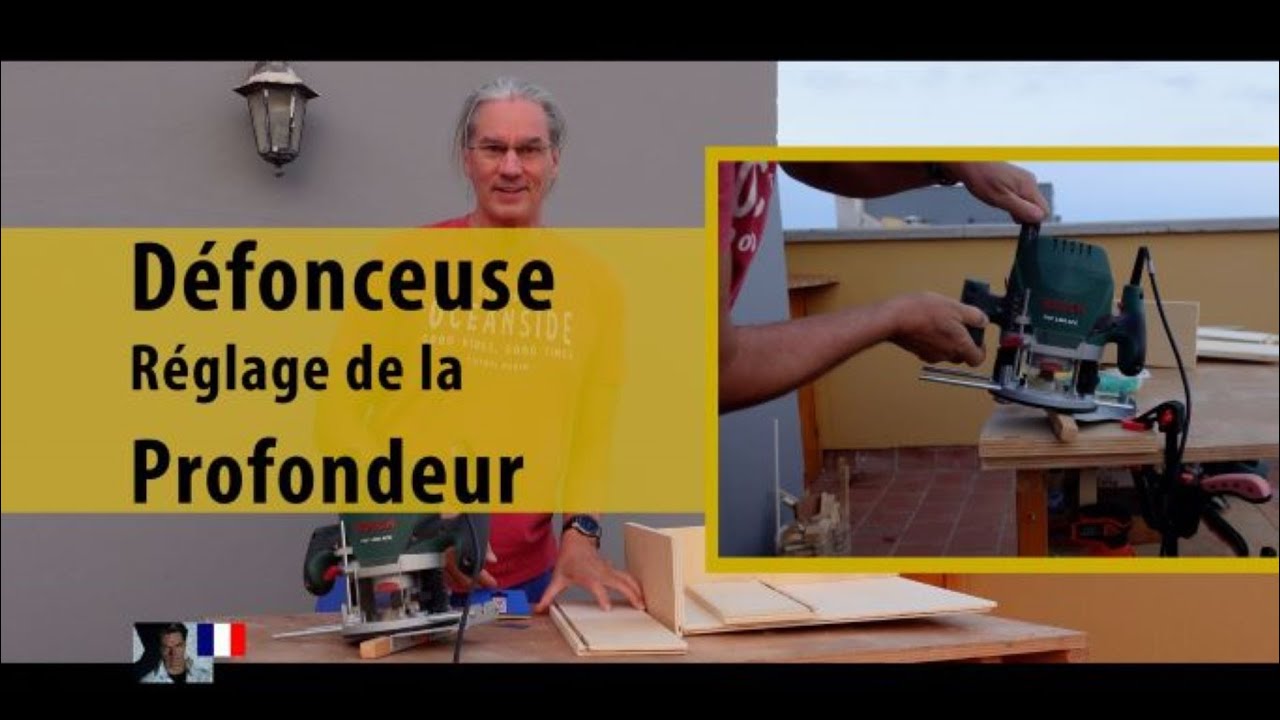 #32 Défonceuse: Le réglage de la profondeur ● Do IT ● Makers