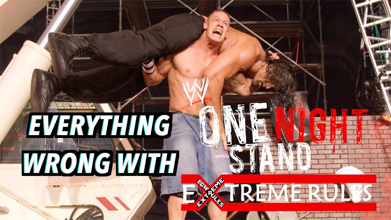 Everything Wrong With WWE One Night Stand: Extreme Rules 2007