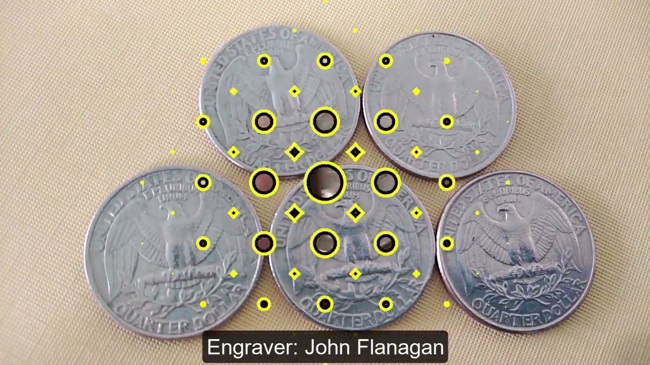 Đồng xu quarter dollar trị giá vài ngàn dollar/Rare coin of America