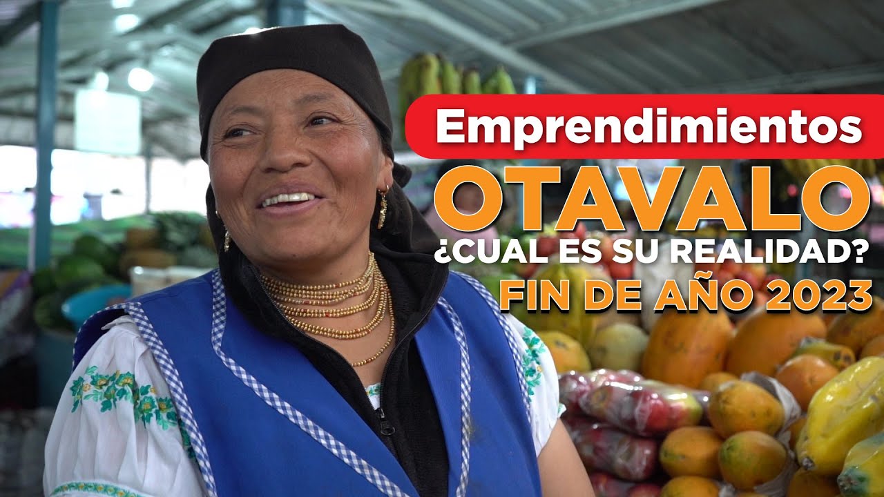Opiniones sobre la ECONOMÍA en OTAVALO Fin de Año 2023