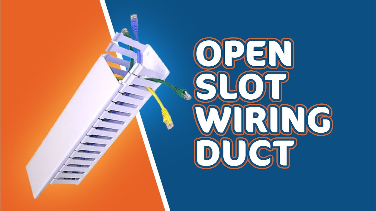 Open Slot Wiring Duct