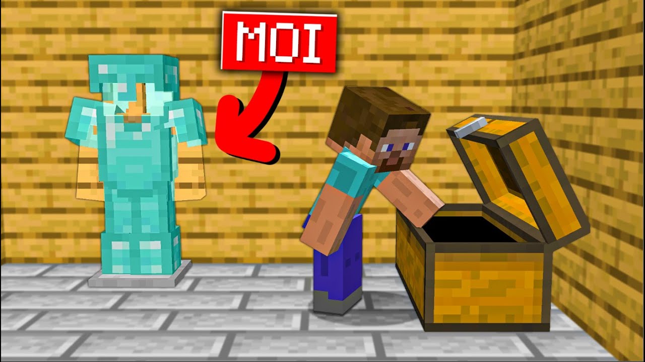 10 MOYENS DE SE CACHER SUR MINECRAFT ! (pour troll vos amis)