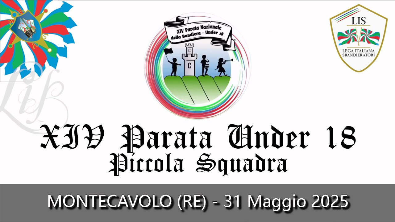 XIV Parata Nazionale Under 18 - Piccola Squadra#sbandieratori #flagwaving #ParataNazionale