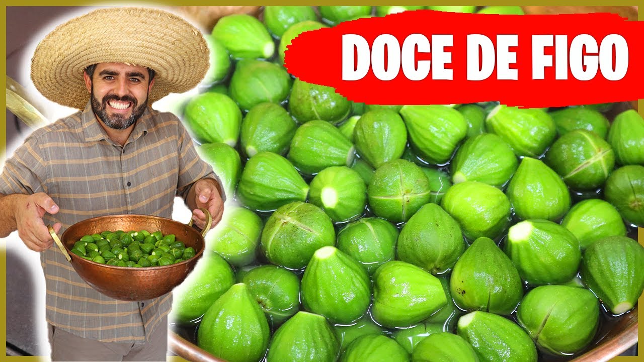 COMO FAZER DOCE DE FIGO EM CALDA I RECEITA DA ROÇA I SIMPLES E FÁCIL