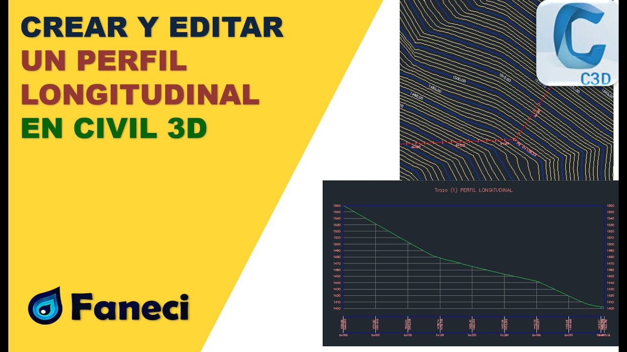 COMO CREAR UN PERFIL LONGITUDINAL EN CIVIL 3D✅