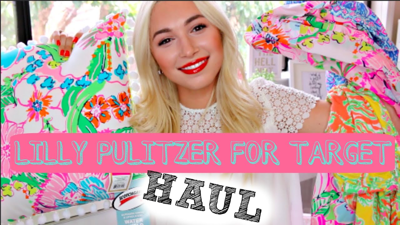 HUGE LILLY PULITZER FOR TARGET HAUL W/ TRY ON | SimplyAlexandra321