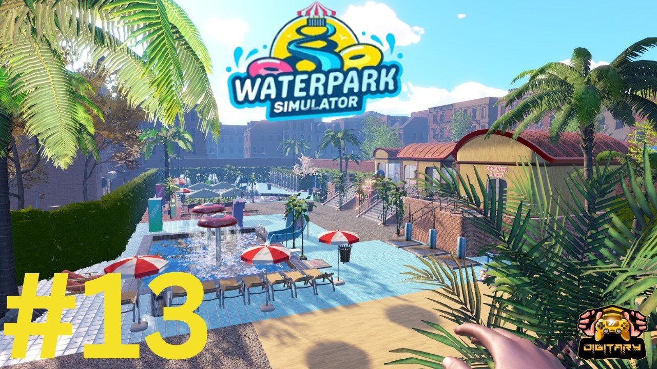 Trampeltier? | Waterpark Simulator Let's Play Folge 13