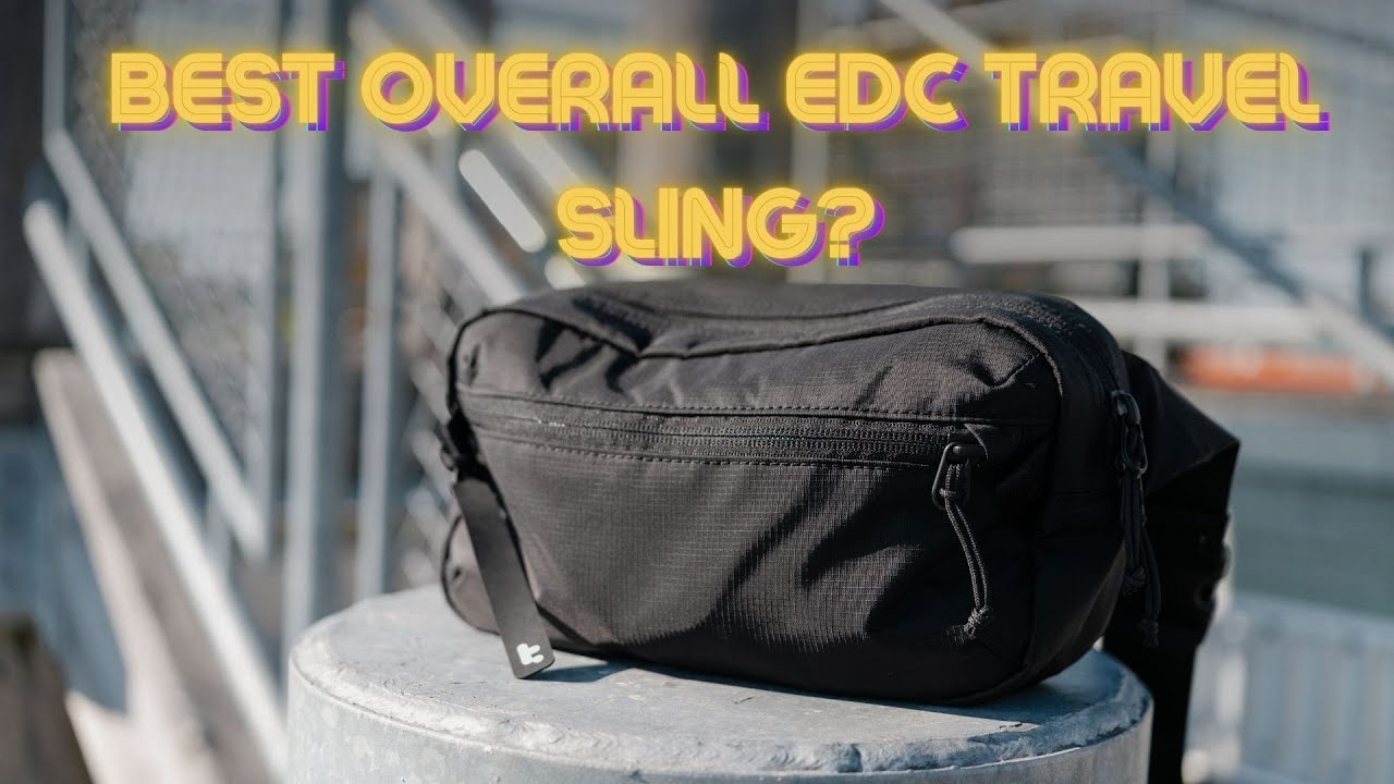 The best budget and most affordable quality travel EDC Everyday Sling bag?!  The Tomtoc Aviator-T33