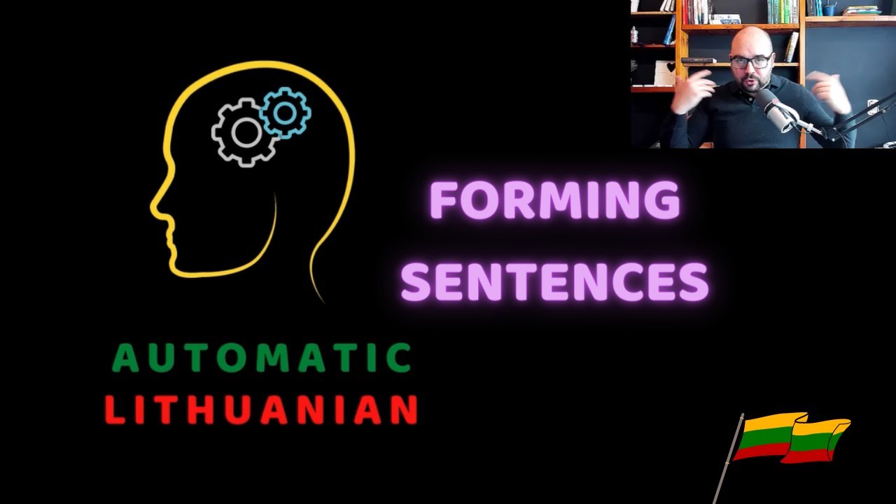 Lithuanian lessons for beginners - Forming Sentences