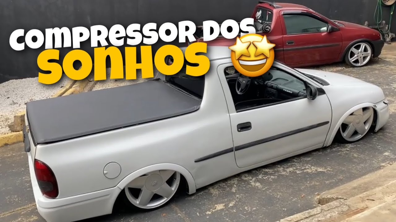 ELE ENSINOU COMO QUE FAZ PRA BAIXAR AO EXTREMO - PICK UP CORSA REBAIXADA