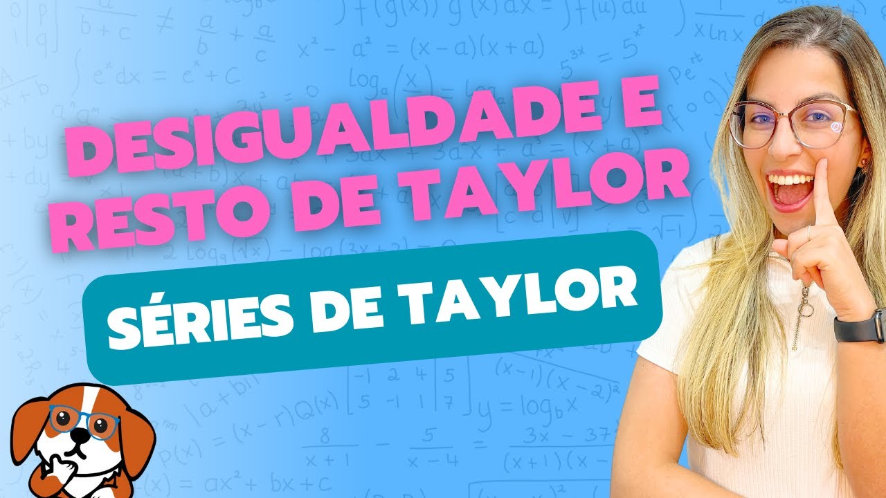 Desigualdade e Resto da Série de Taylor: Quando a série representa a função f(x)?