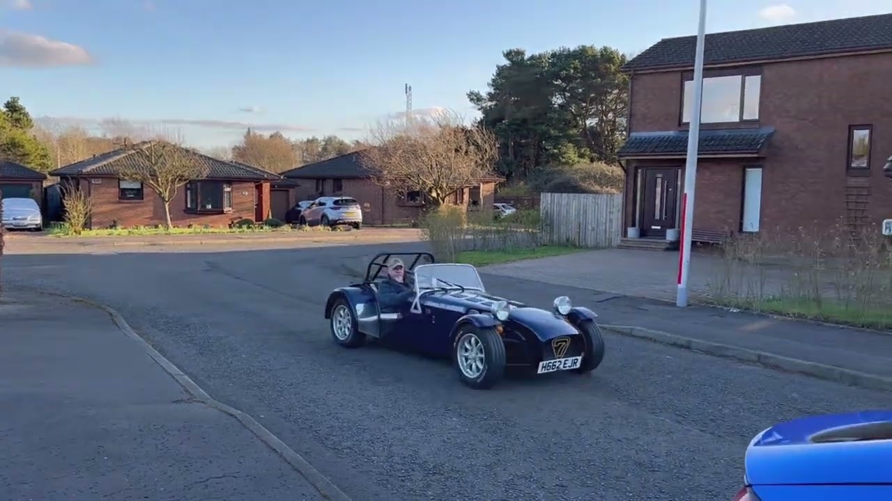 Caterham 7 mobile for the first time in 8 years