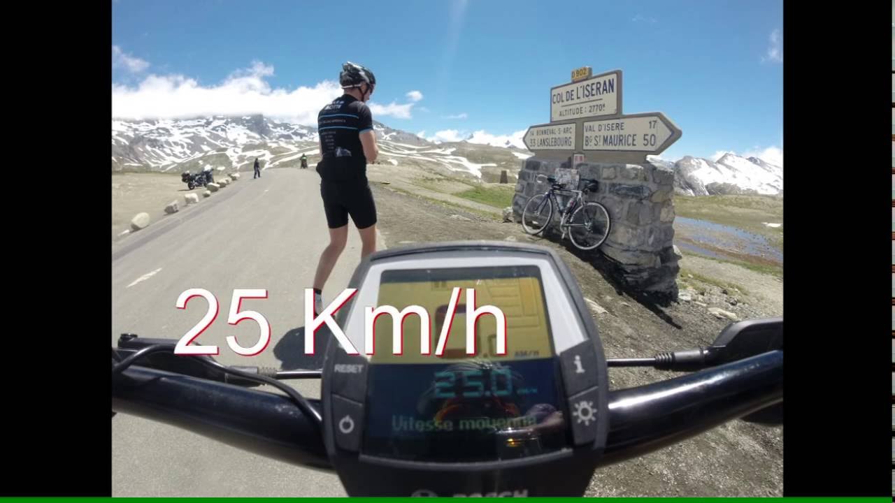 Le col de l'ISERAN par Val d'Isère le 15 juillet 2016