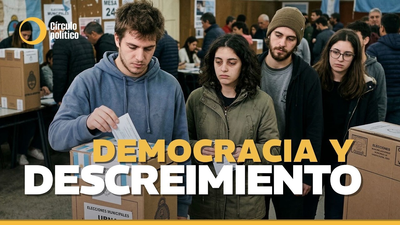 El 53% de los votantes entre menores de 24 años tiene una valoración negativa de la democracia