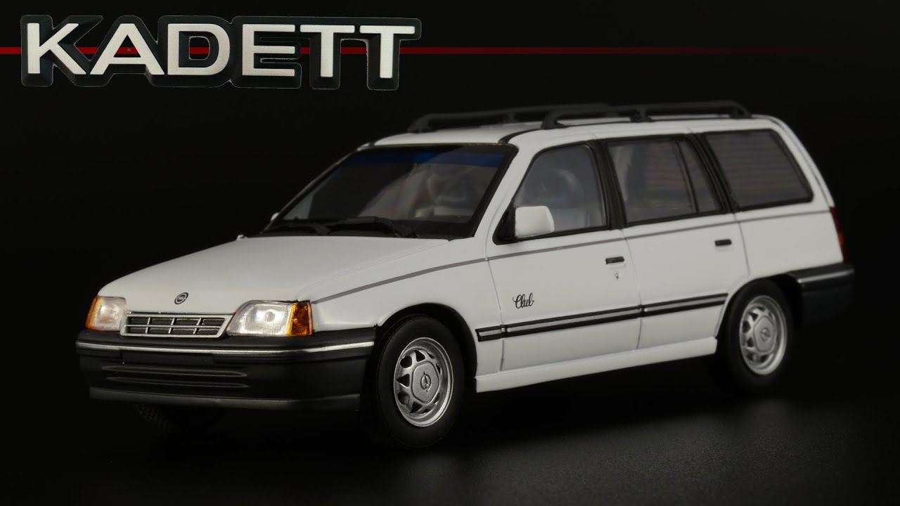 Примета эпохи: Opel Kadett E Caravan Club / Minichamps / Масштабные модели автомобилей нашего двора