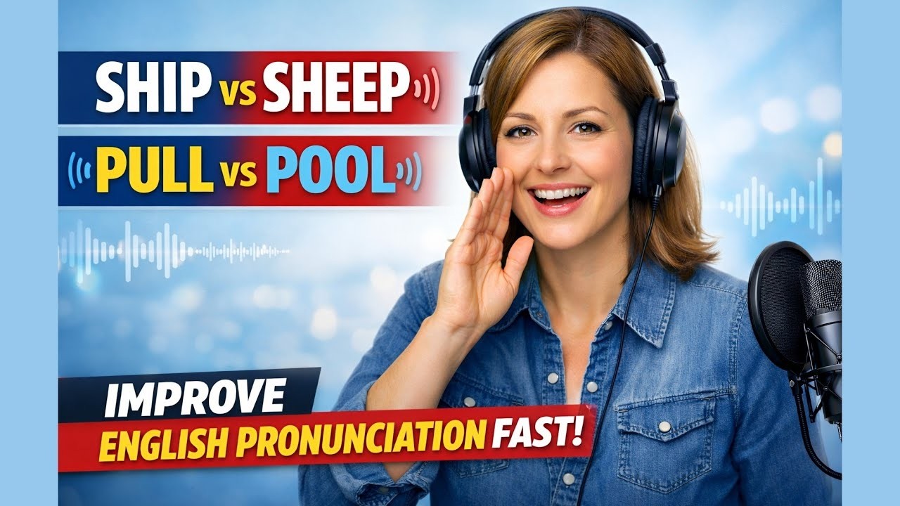 Master Difficult English Sounds | Short vs. Long Vowels | Learn and Success