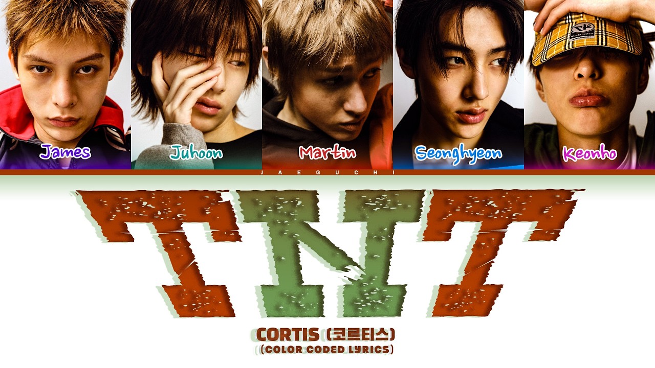 CORTIS (코르티스) 'TNT' (Color Coded Lyrics)