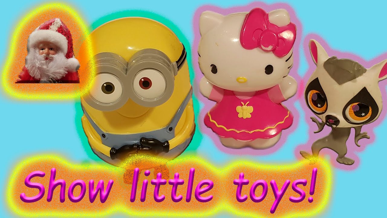 Show toys surprises Minion, Hello Kitty, Pet Shop and others! #011