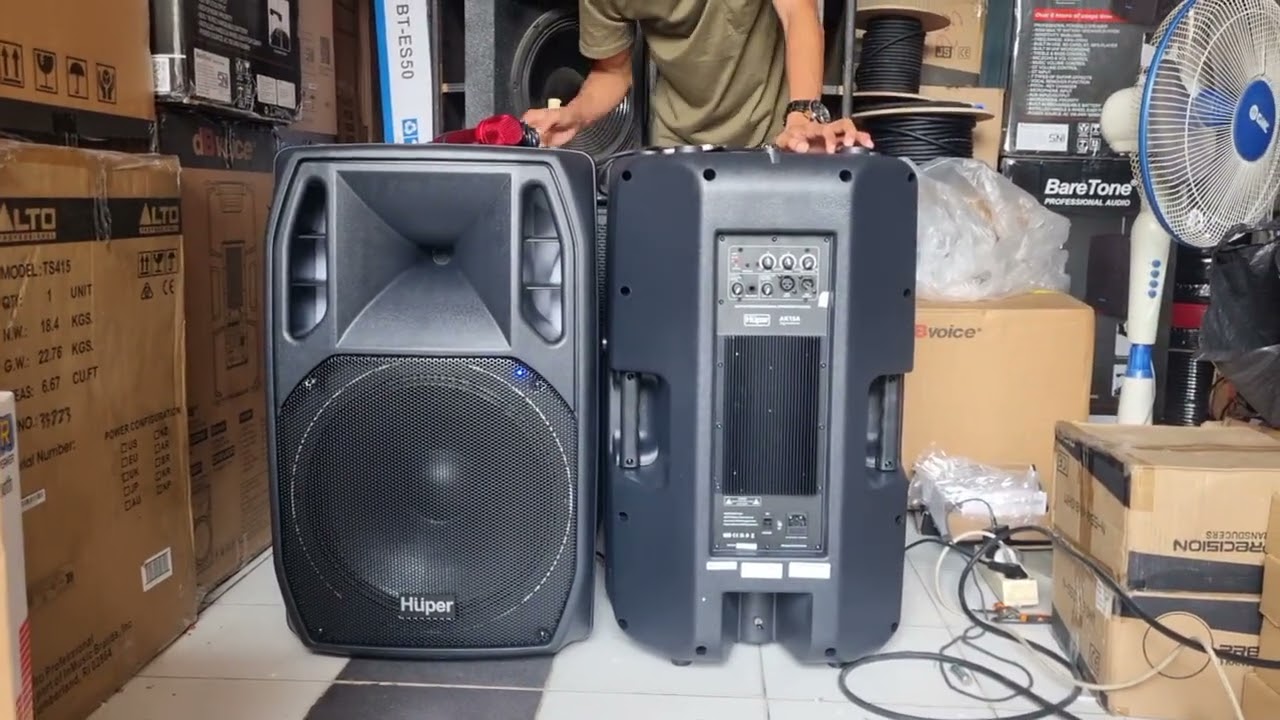Review Speaker Aktif Huper AK 15A Signature Lebih Power Full