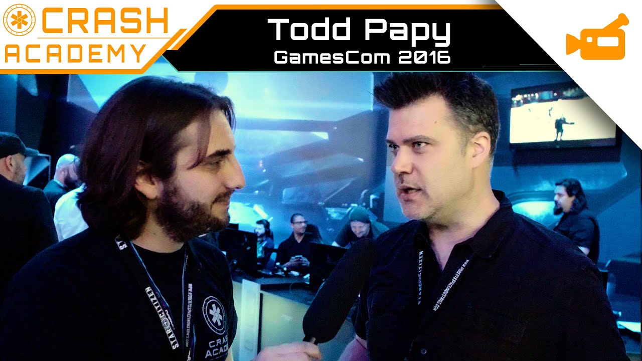 Star Citizen - Interview Todd Papy (Design Director) GamesCom 2016 (EN)