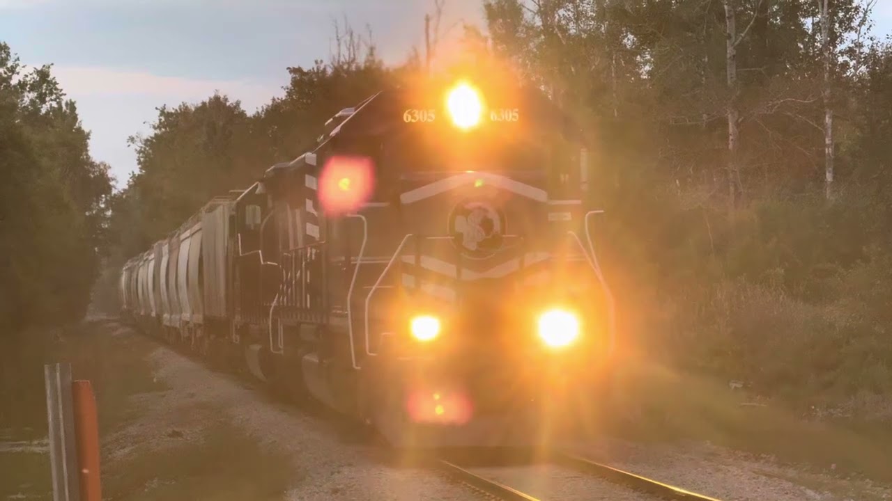 LSRC 6305 & LSRC 4306 Southbound in Harrisville, Mi on September 23rd, 2025