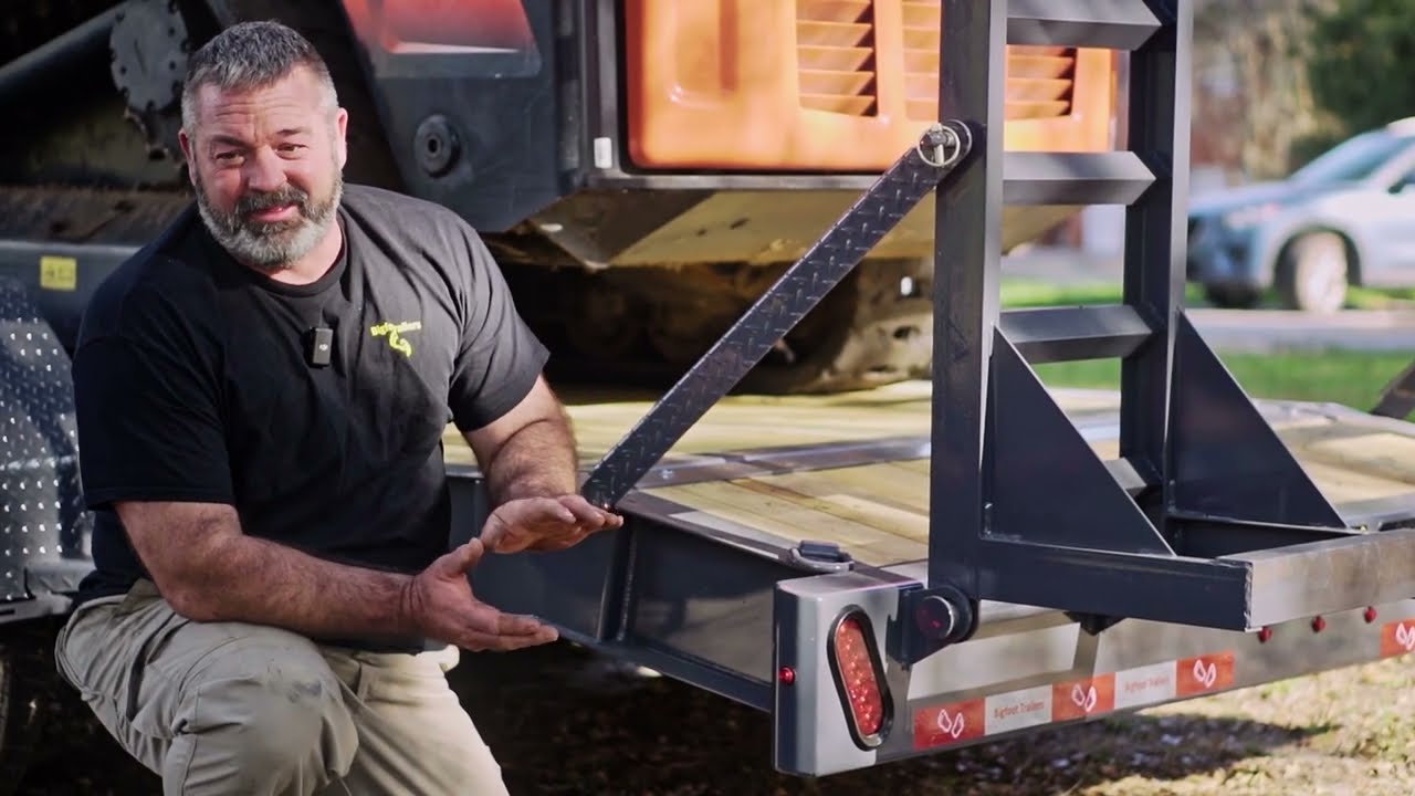 14k 17k Equipment Trailers (Premium Bigfoot) for Kubota, Skidsteer, John Deere, Mini Excavator!