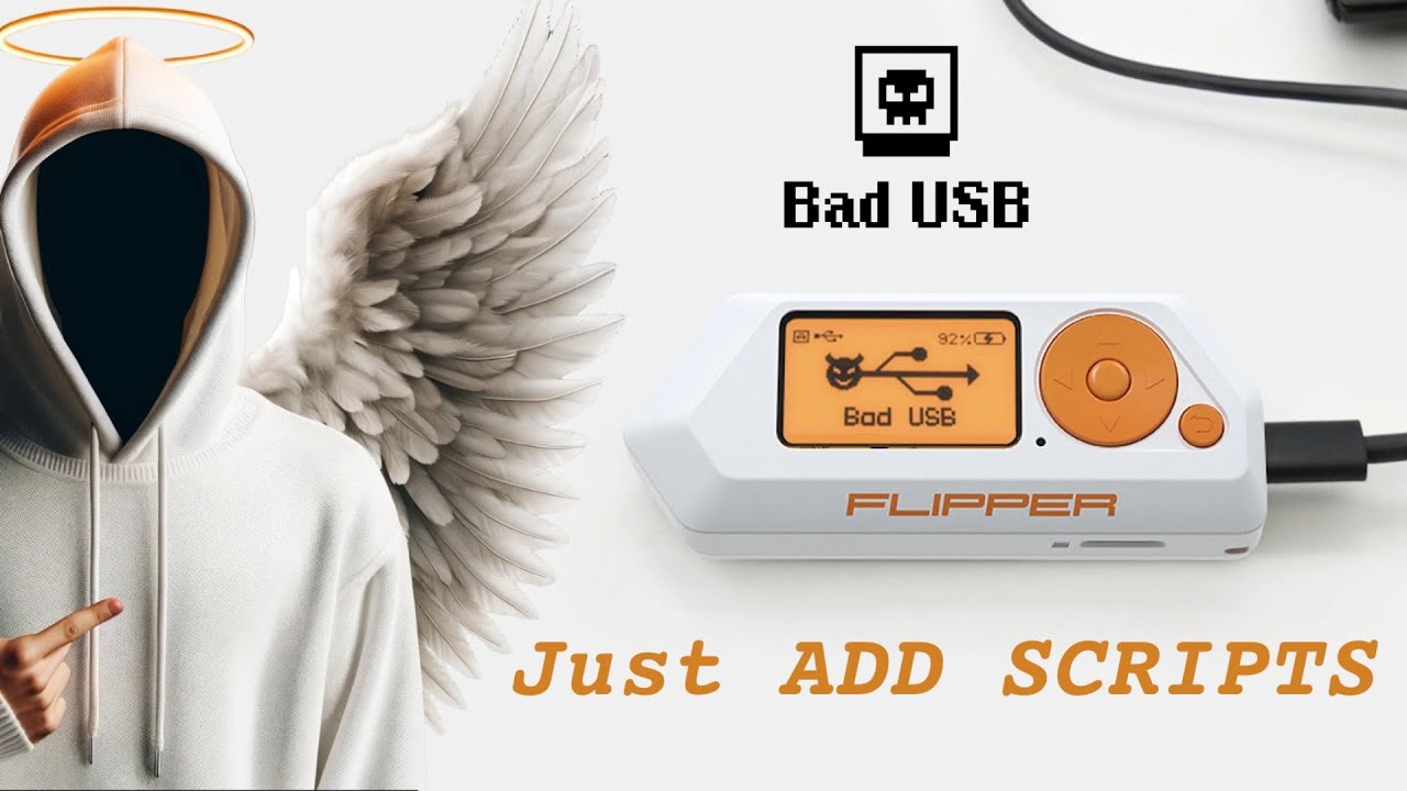 Flipper Zero BAD USB TUTORIAL | How to add scripts to Flipper Zero - even with STOCK FIRMWARE