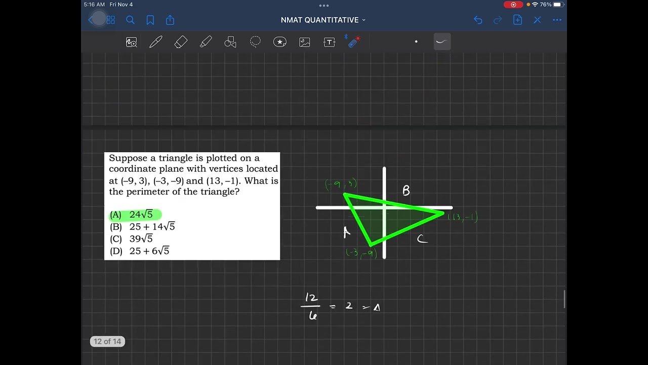 2022 NMAT QUANTITATIVE: Problem Solving (Part 2)