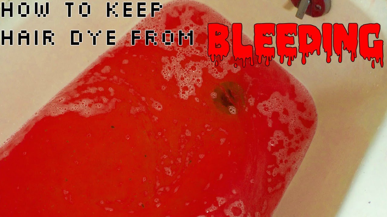 HOW TO: 8 Ways to Keep Hair Dye from BLEEDING/FADING OUT