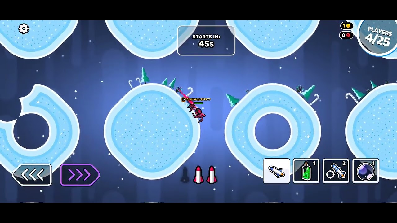 Rocket bot royale: playing limited time modes