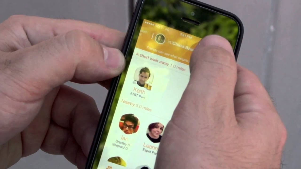 Foursquare's New Swarm App