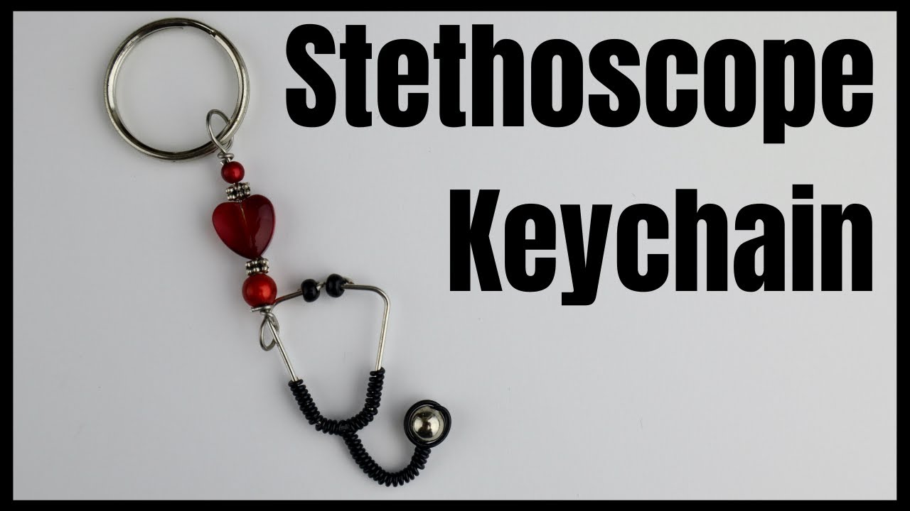 DIY Stethoscope Keychain Tutorial