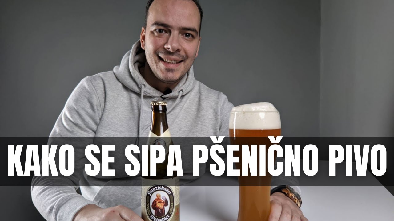 Kako se sipa pšenično pivo | Pivske priče