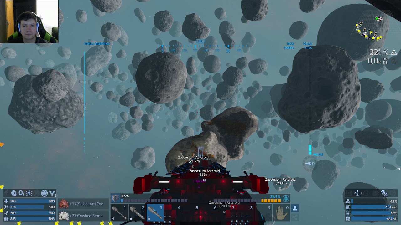 Empyrion: Nerdzilla VS Satelites de Zascosium.