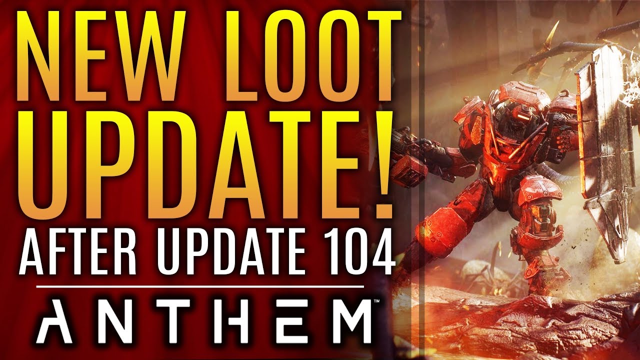Anthem - New Loot Update AFTER Patch 1.0.4! New Fixes! But There's Still Big Concerns...
