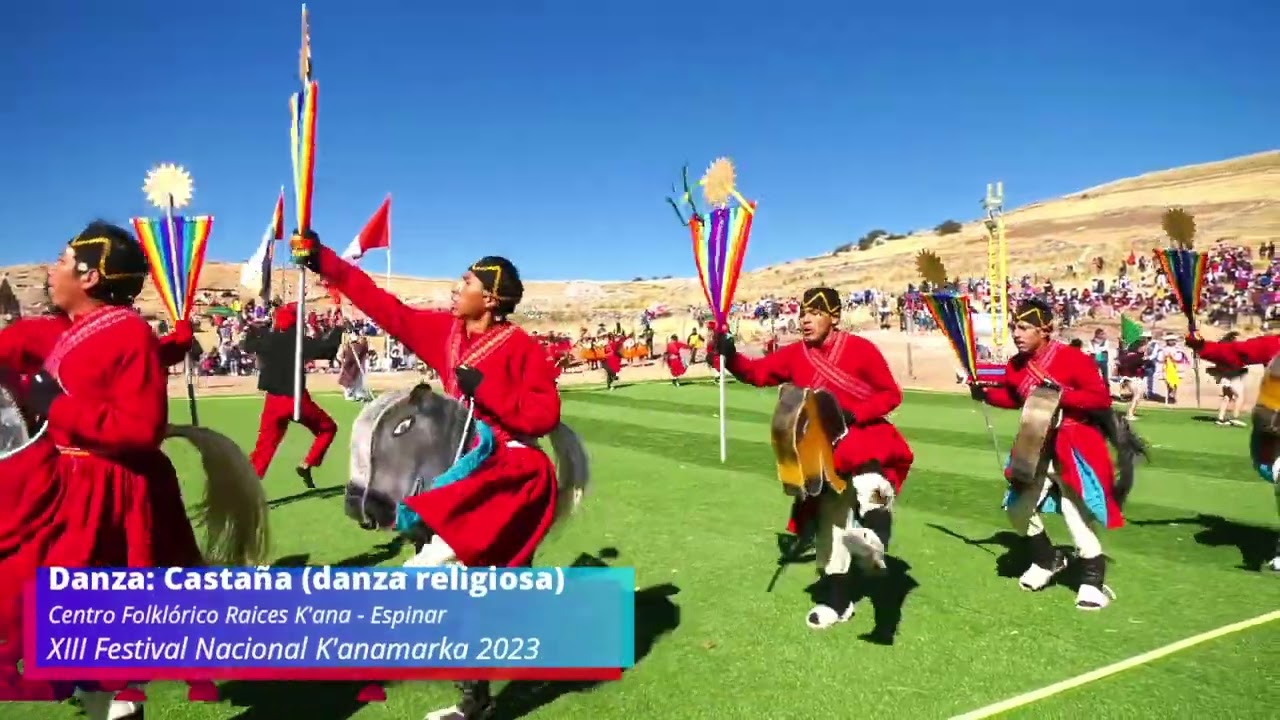 Danza Castaña (danza religiosa) -  Centro Folklórico Raices K'ana Espinar - K'anamarka Espinar 2023