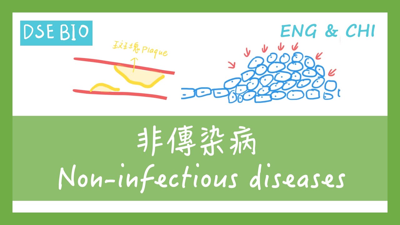 [DSE生物 - 課文重點] 18分鐘講完【非傳染病 Non-infectious diseases】！