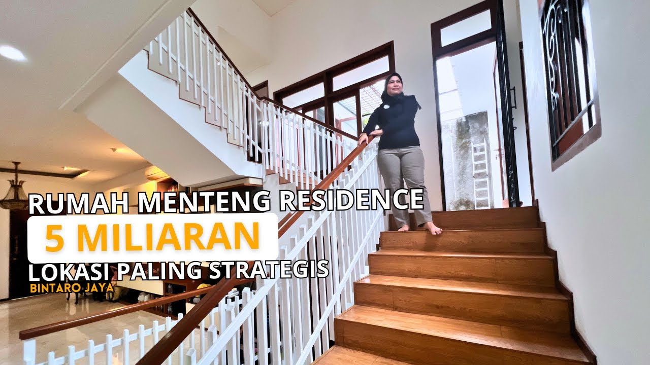 Eps 13. LANGKA RUMAH DIJUAL MENTENG RESIDENCE BINTARO JAYA DENGAN HARGA DIBAWAH PASAR | 5 MILIARAN‼️